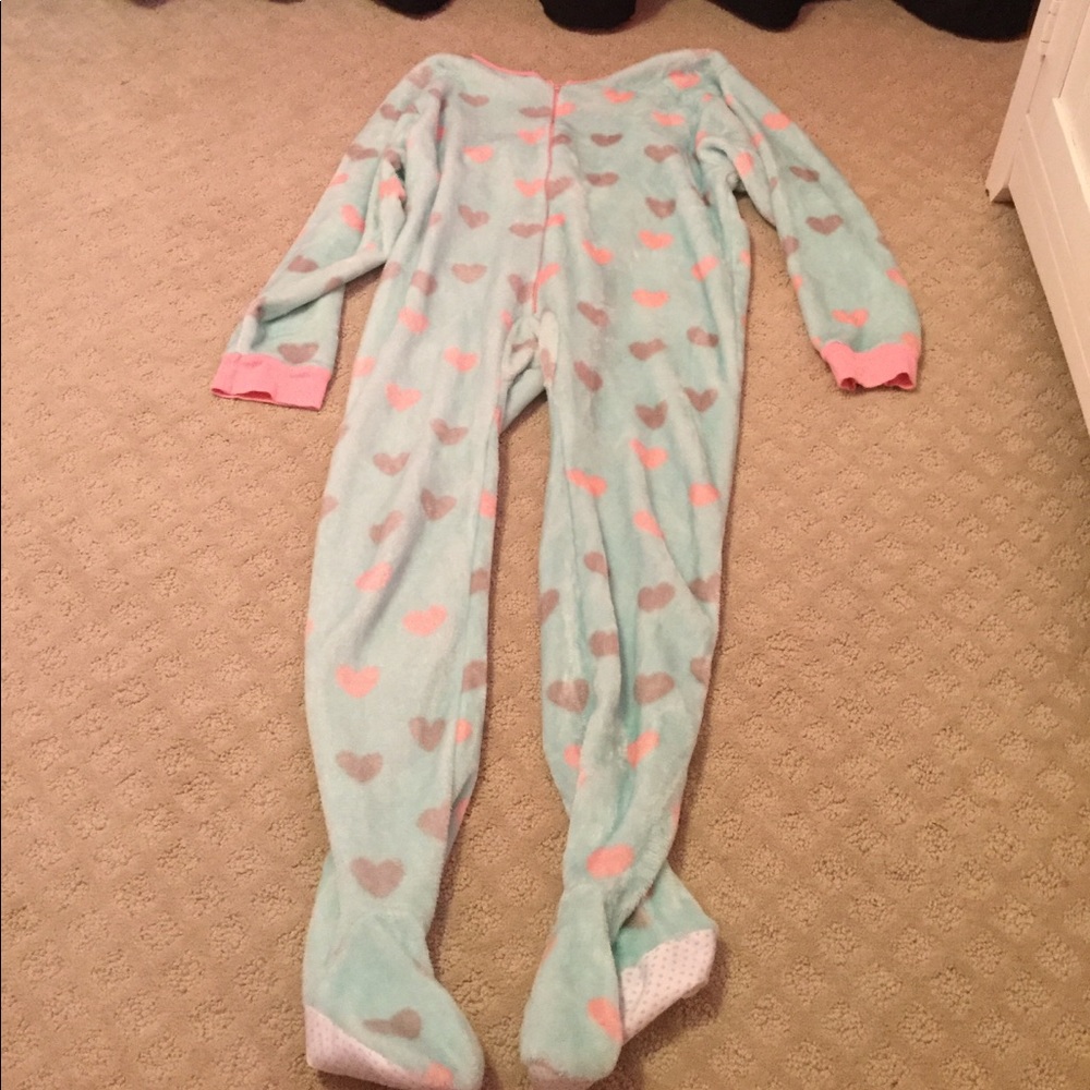 A onesie with is tipe  of pajama