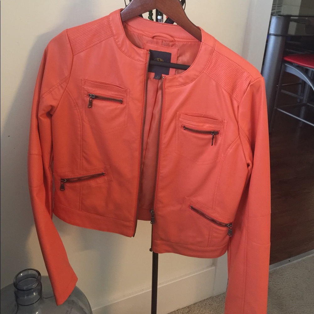 Orange jacket