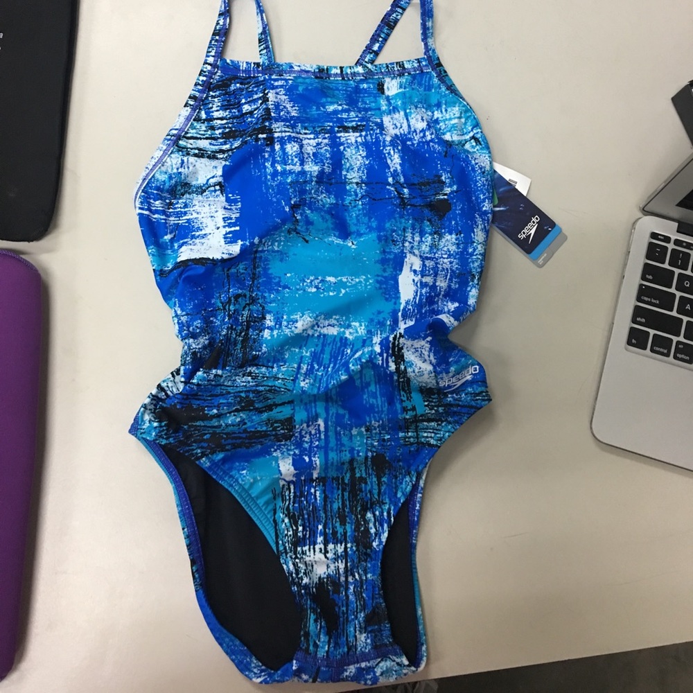 Speedo One Piece Swim Suit, brand new with tags!