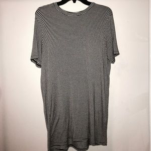 One size striped Brandy Melville shirt dress.