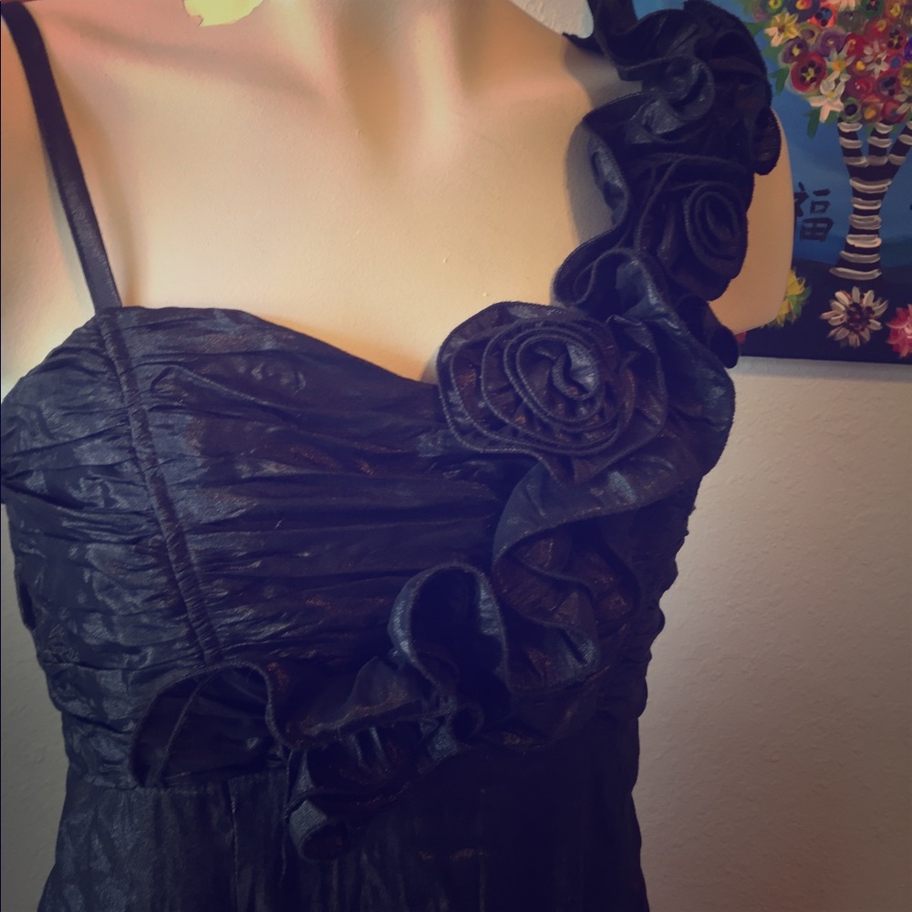 Moon River Black Party Dress