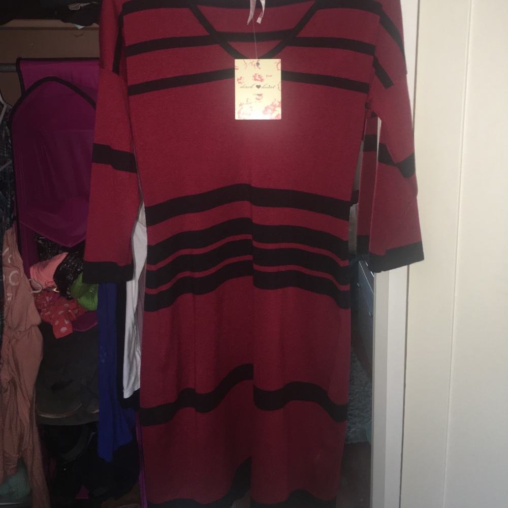 Elegant sweater dress
