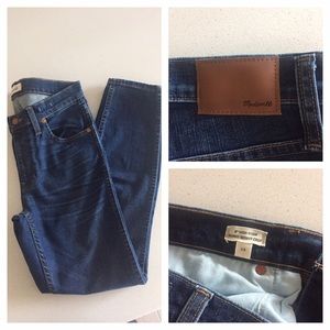 Madewell 9" High Riser Skinny Crop Jeans