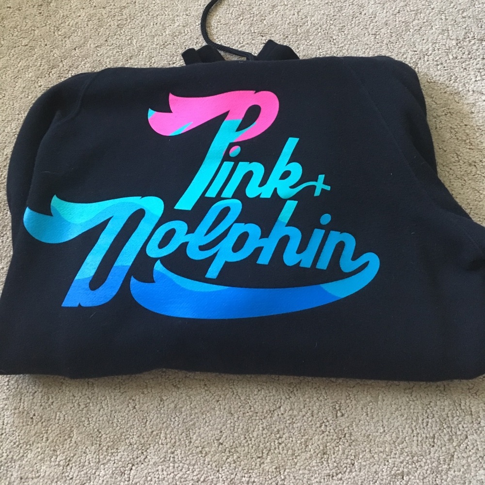 Pink dolphin sweatshirt
