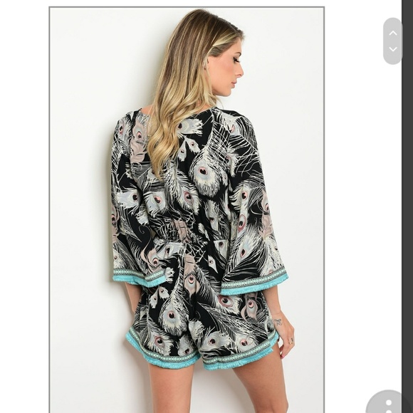 Peacock romper - Picture 2 of 2