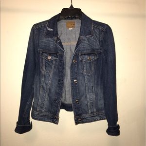 Medium wash denim jacket