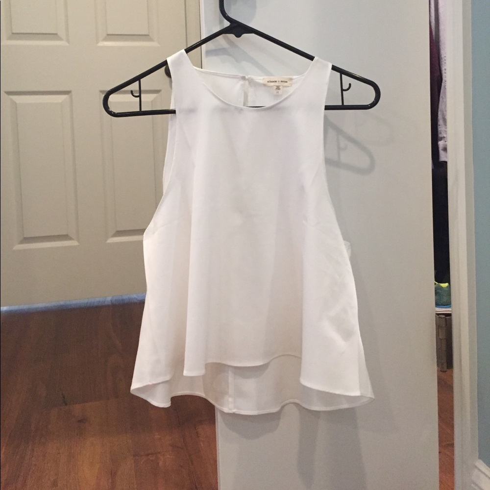 Silence + noise blouse