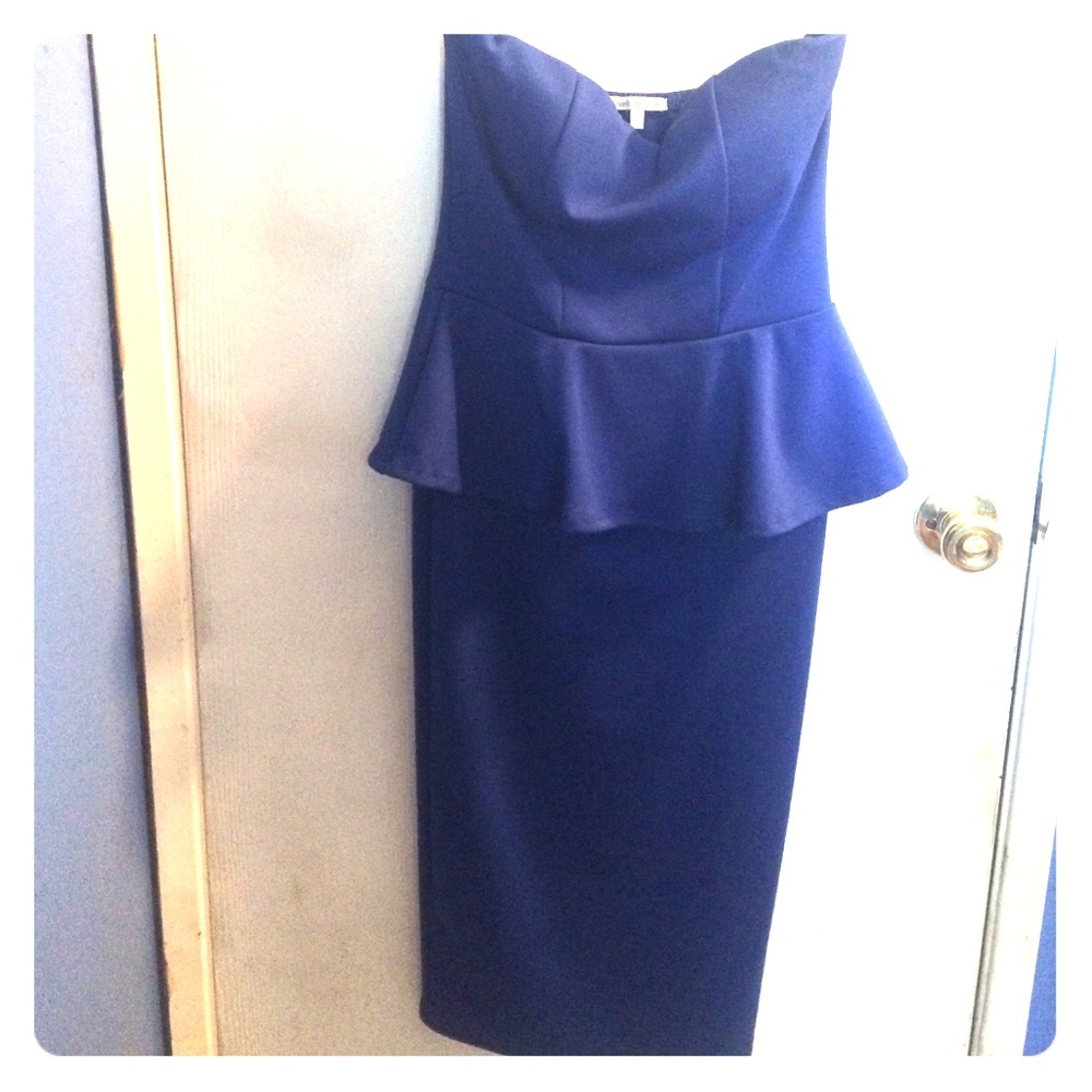 Charlotte Russe Navy Blue Dress