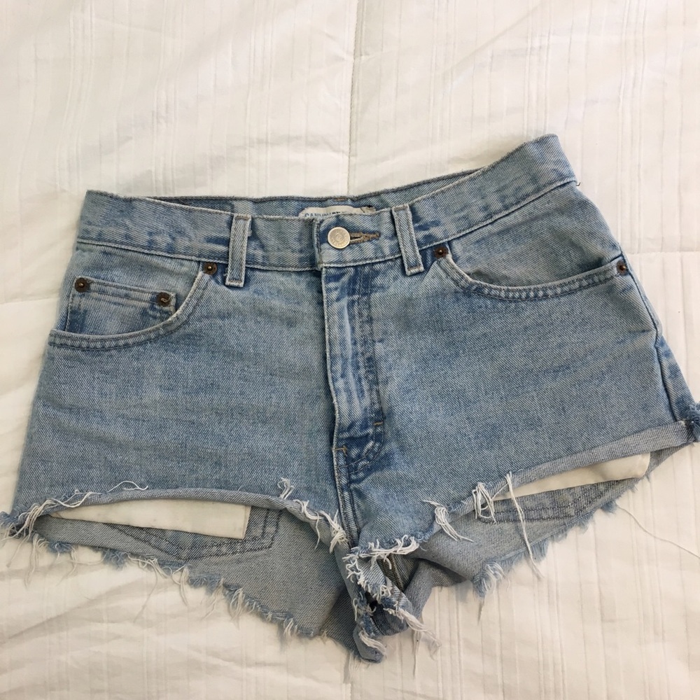 SOLD High waist Vintage Denim Shorts