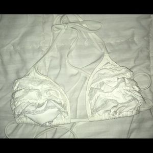 Abercrombie&Fitch Ruffle triangle bathing suit top