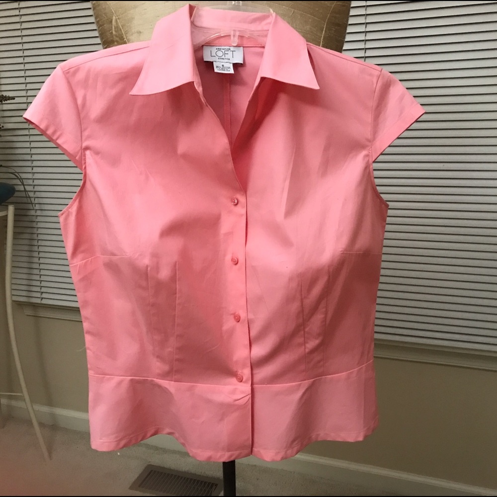 Ann Taylor Loft peplum top