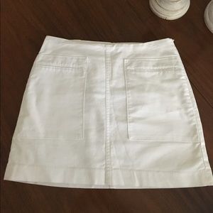 Banana Republic White Summer Skirt