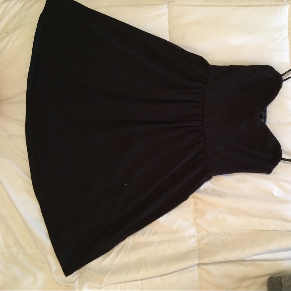 Forever 21 black strapless short dress