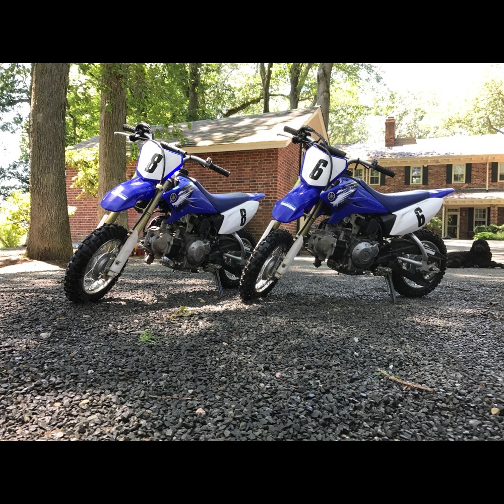 (2) 2014 Yamaha TTR 50's