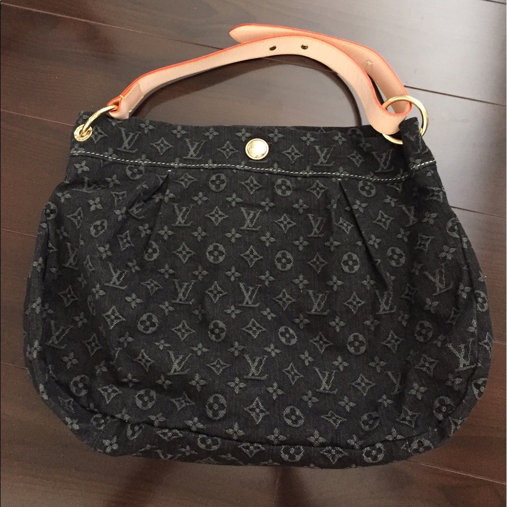 Monogram Denim Purse