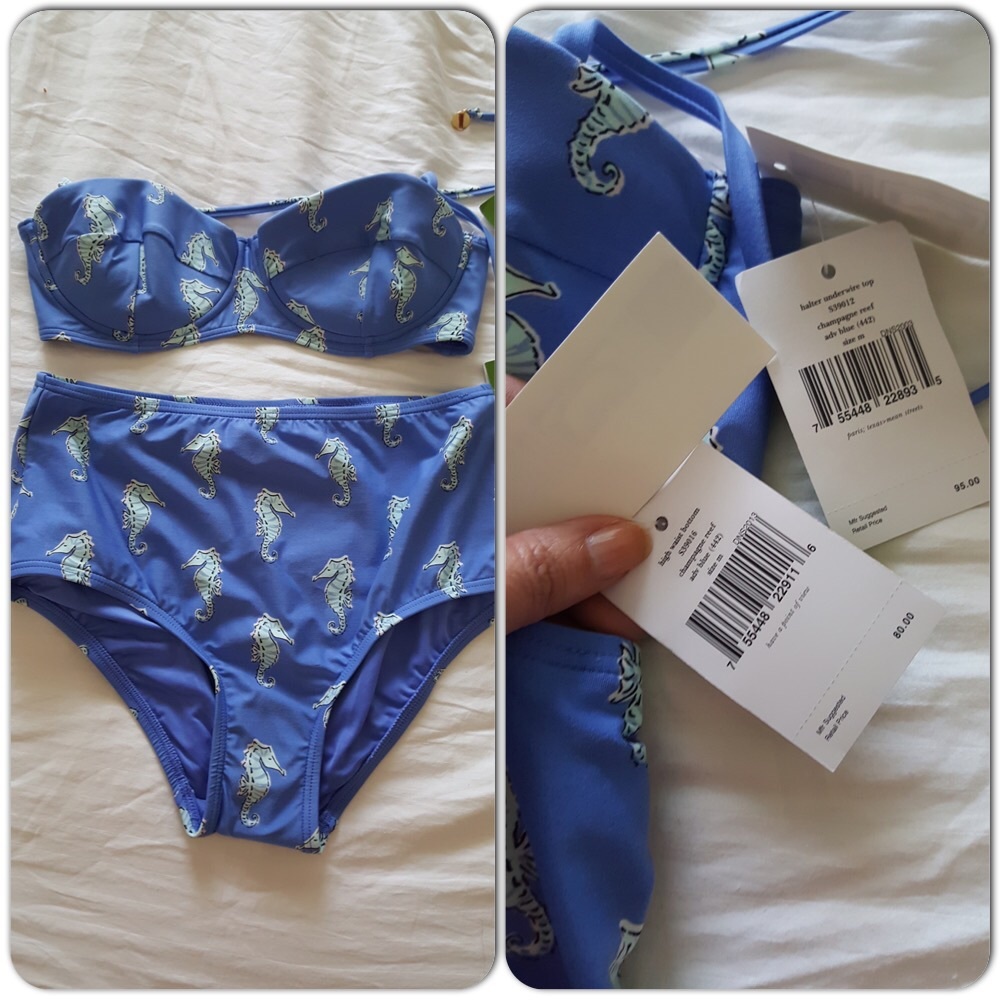 Kate Spade seahorse bikini NWT - Picture 2 of 4