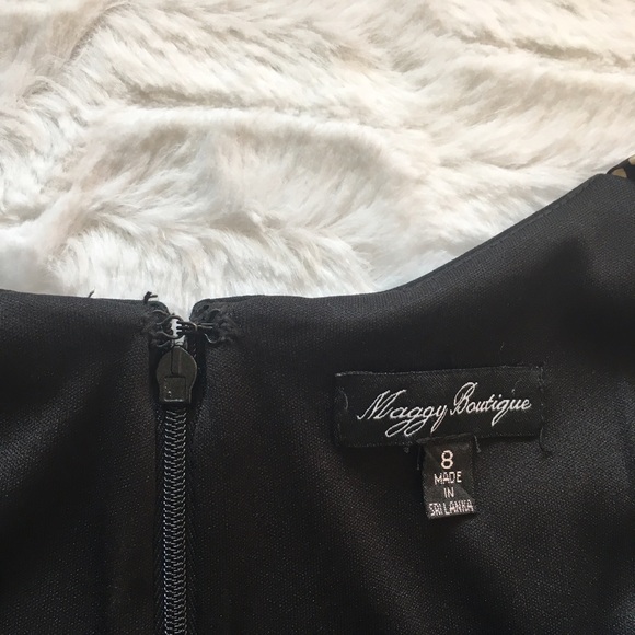 🍄Maggie Botique Black dress🍄 - Picture 2 of 8