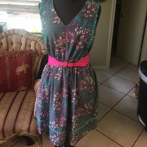 Jessica Simpson Sleeveless Fun Dress Six 6