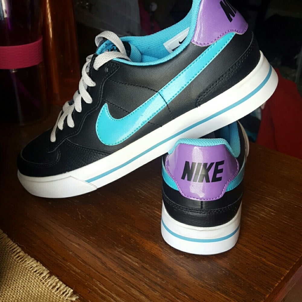 Leather Nike shoes