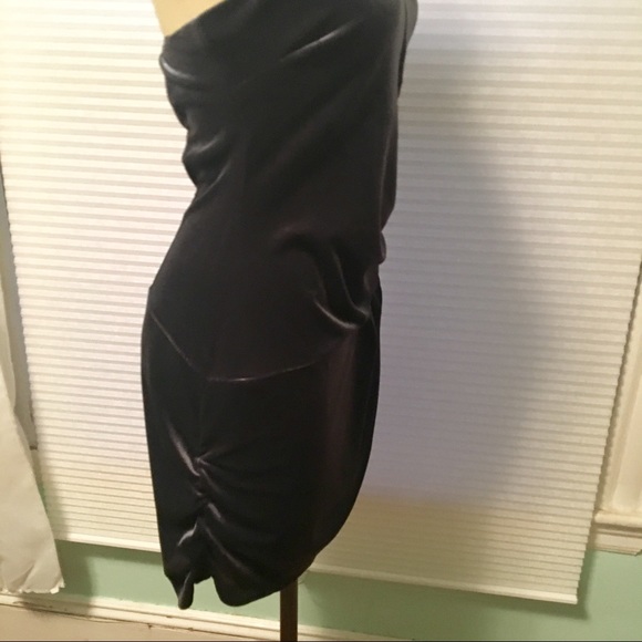 ASOS Velvet Strapless Mini Dress NWT - Picture 6 of 8