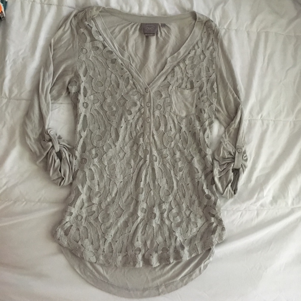 Anthropologie Lace top