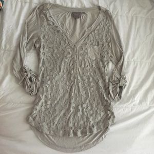 Anthropologie Lace top