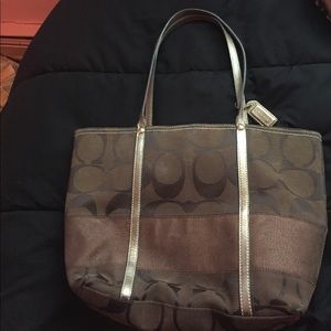 Brown Coach Bag