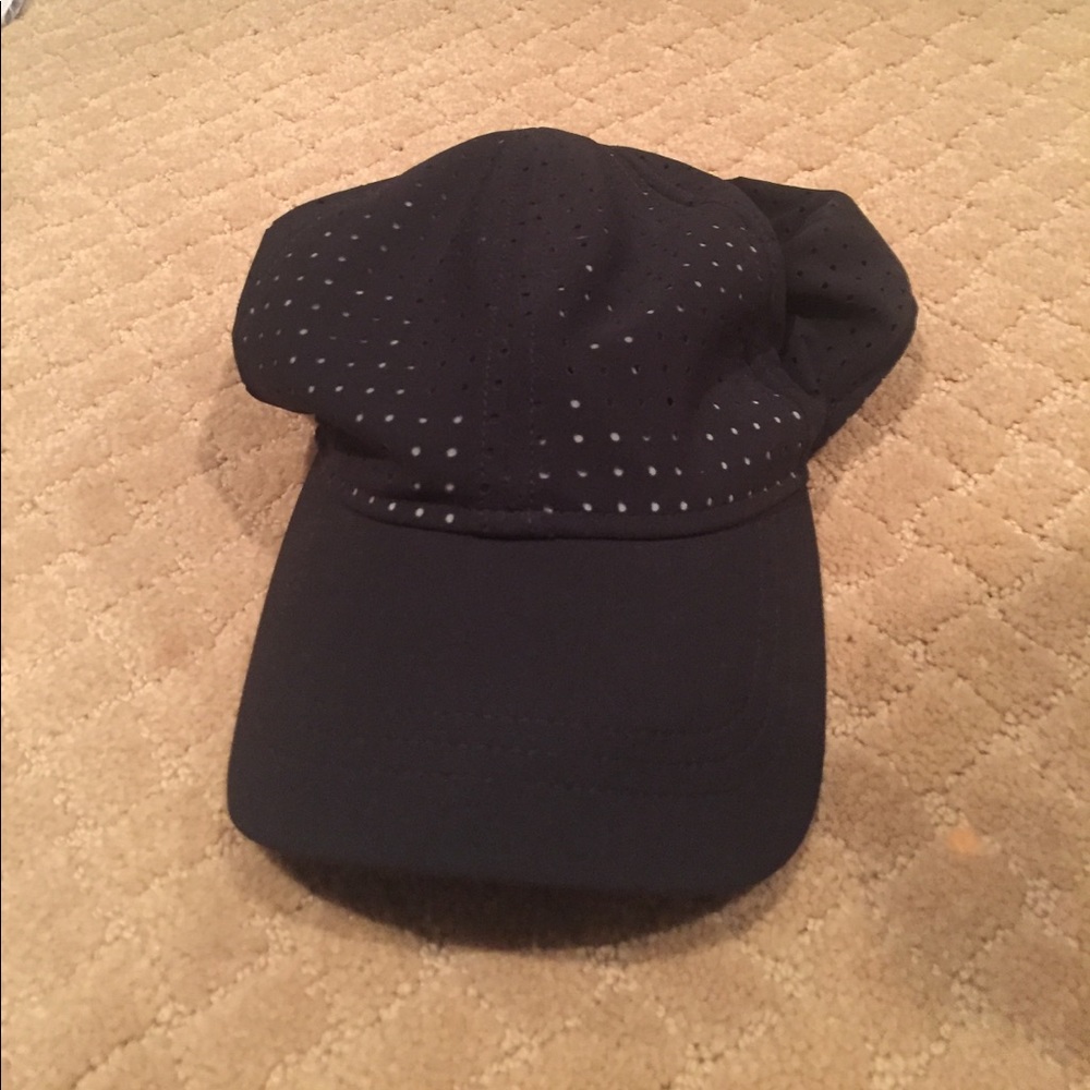 lulu lemon athletic black hat