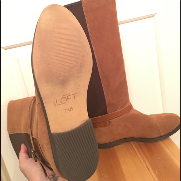 Ann Taylor LOFT Suede Boots - Picture 3 of 8
