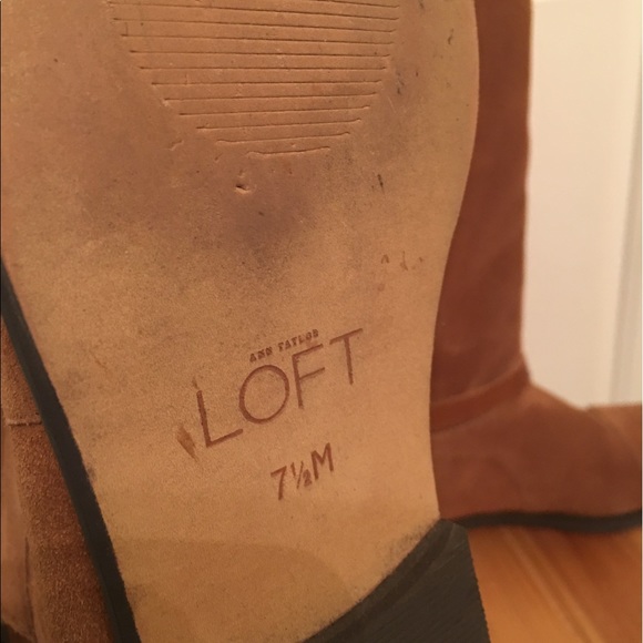 Ann Taylor LOFT Suede Boots - Picture 4 of 8