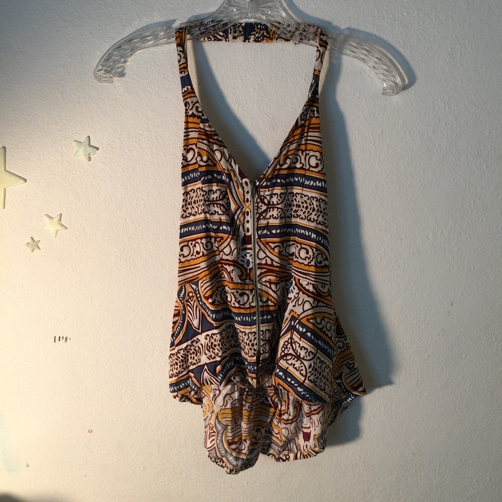 Halter Tropical Top