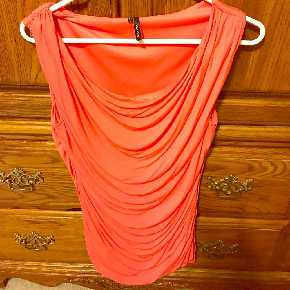 Coral work shirt
