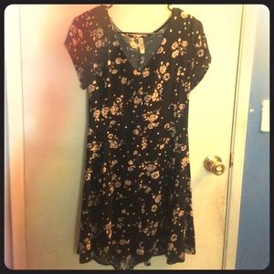 Vintage Style Dress with Buttons