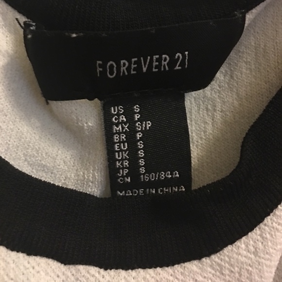 White Crop Top - Picture 2 of 2