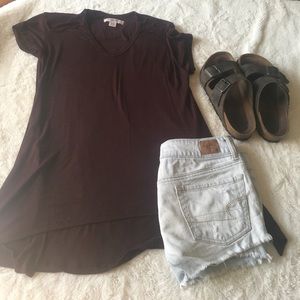 Maroon V-Neck