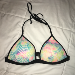 PINK bathing suit top