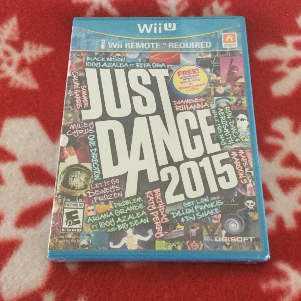 Wii U just dance 2015 game
