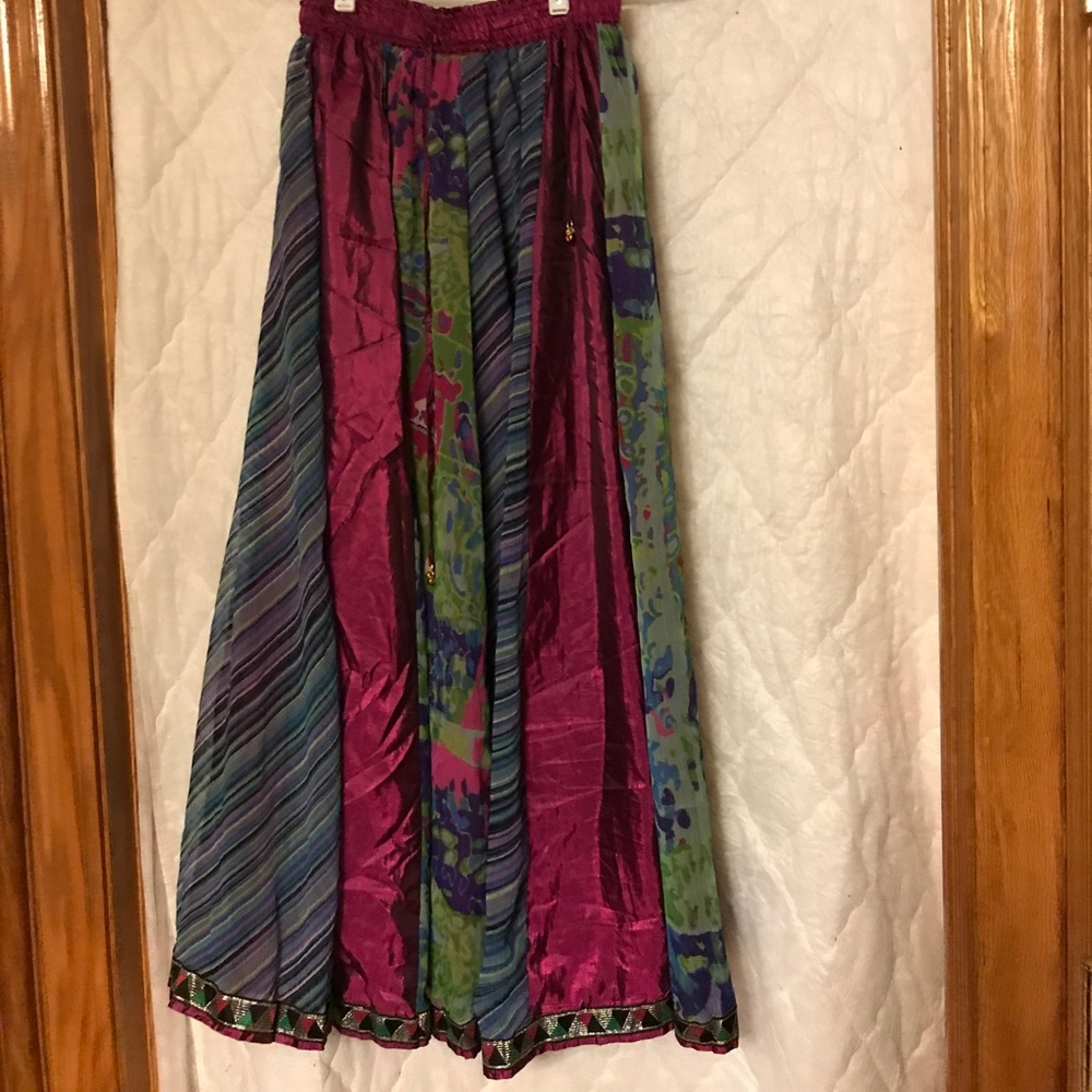 Silk skirt
