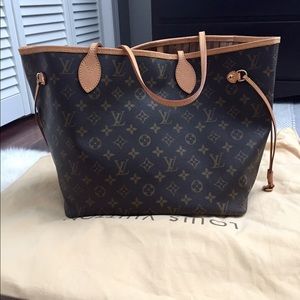 Authentic Louis Vuitton Neverfull MM