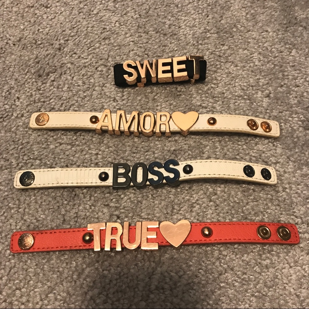 BCBG affirmation bracelet