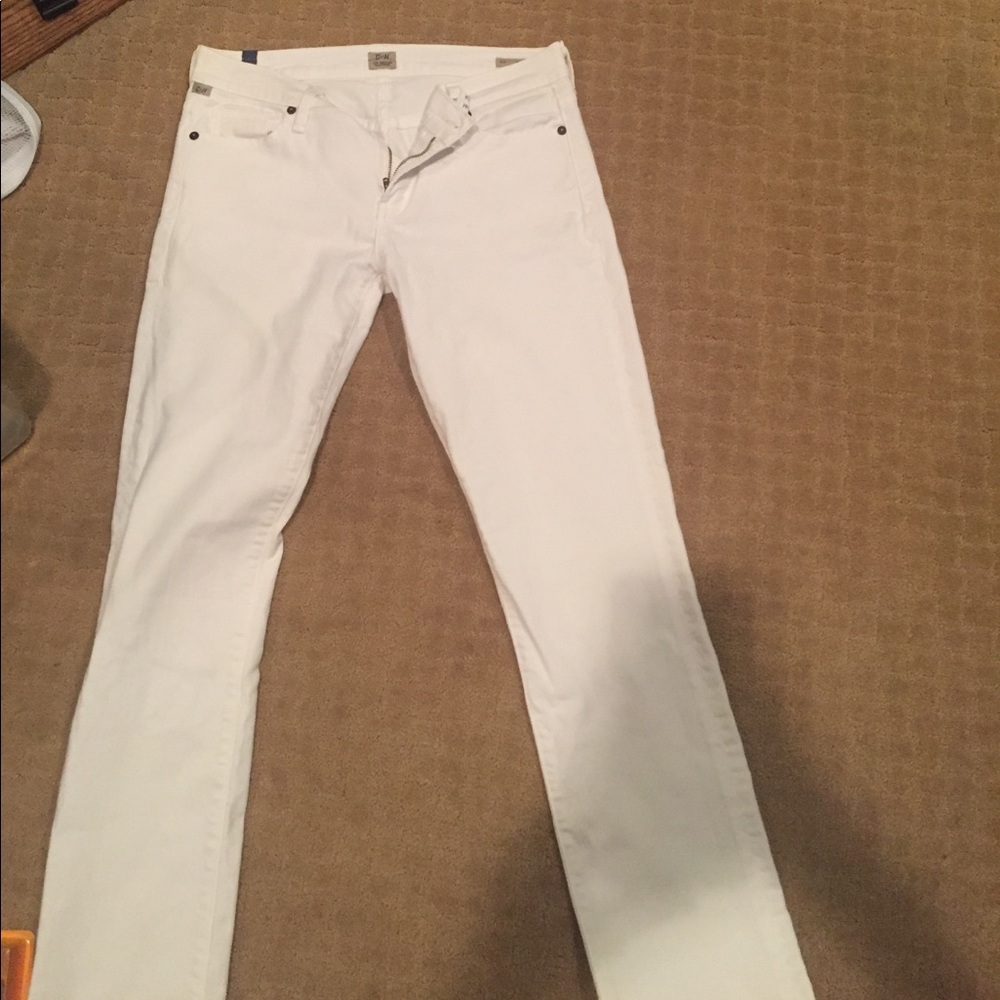 citizens of humanity white jeans