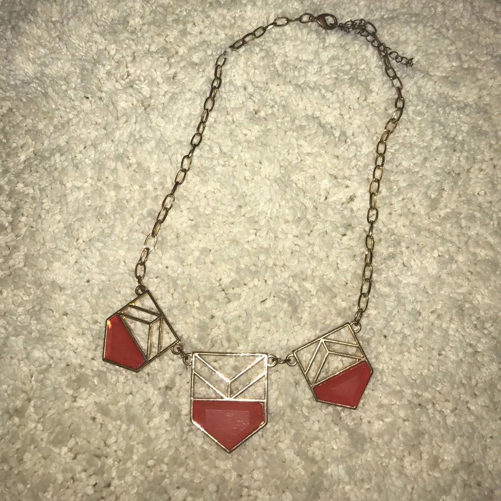 coral necklace