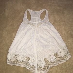 American Eagle white tank top