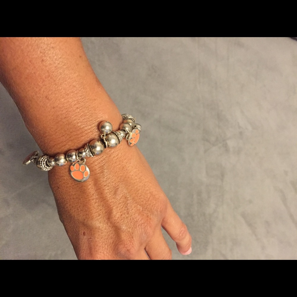 Clemson bracelet