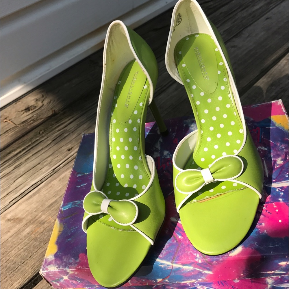 *Reduced* Lime Green Heels