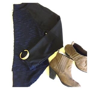 Pac Sun || LA Hearts. Dark blue knitted sweater