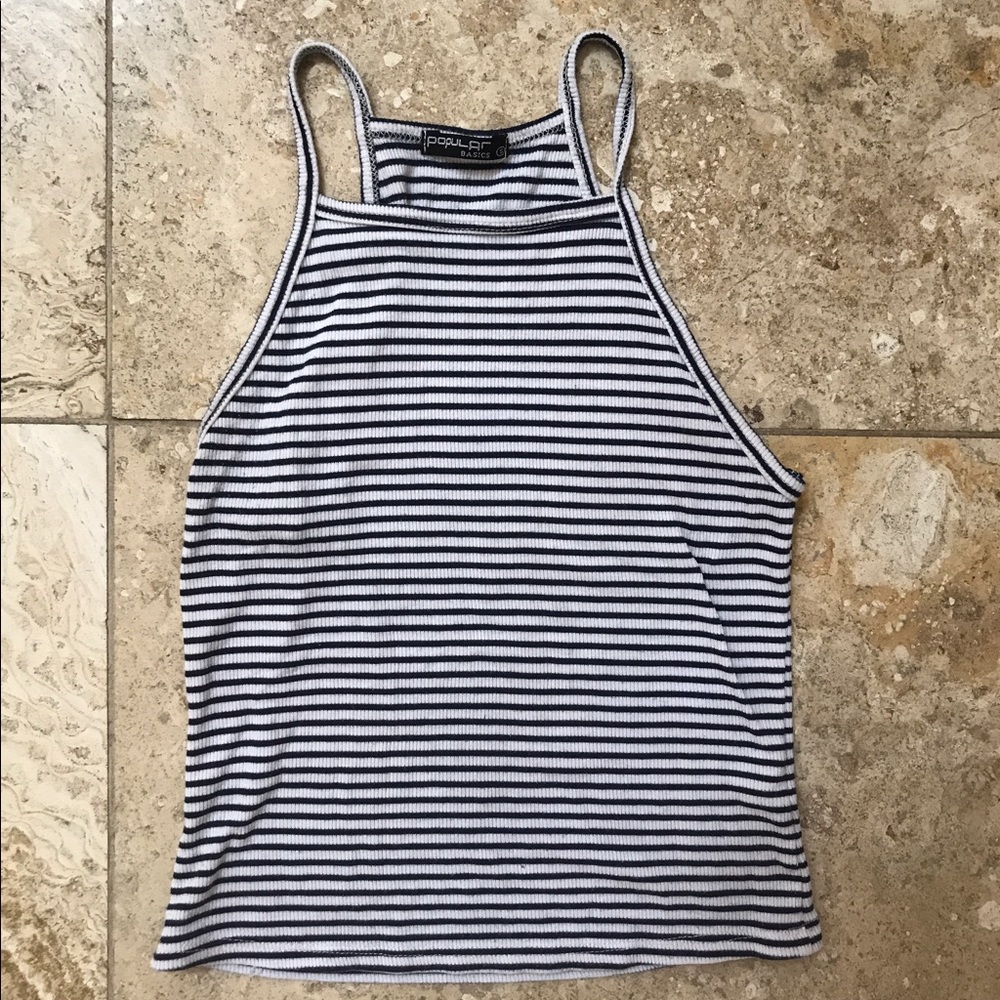 Striped Halter top✨