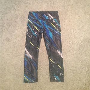 Fabletics Graffiti Print Capris