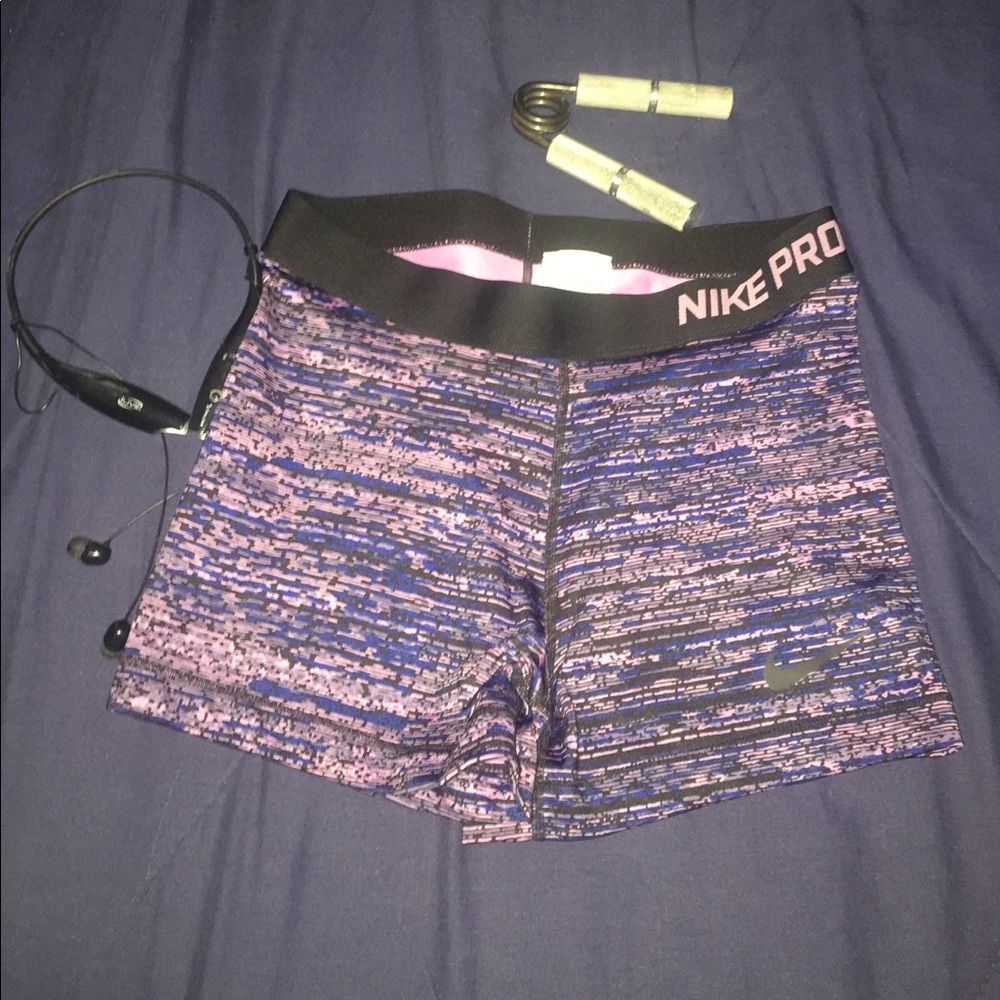 Nike pro spandex shorts