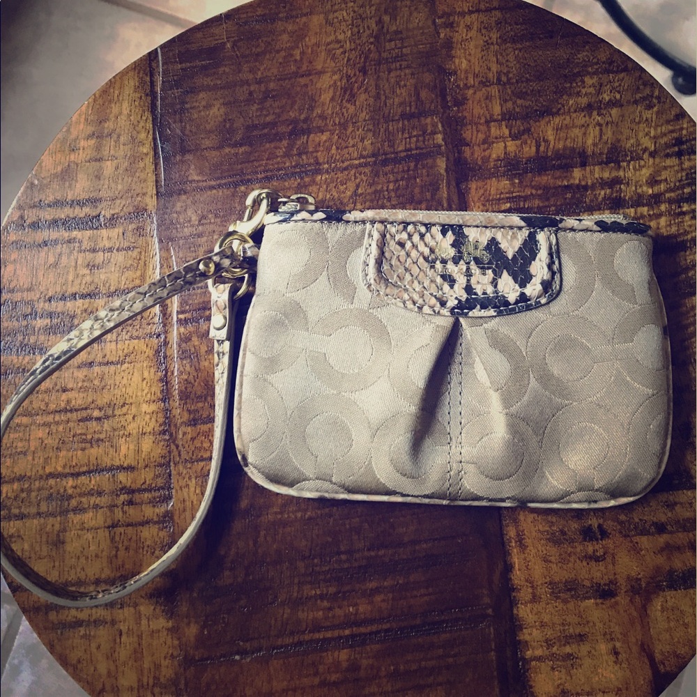 Coach wristlet